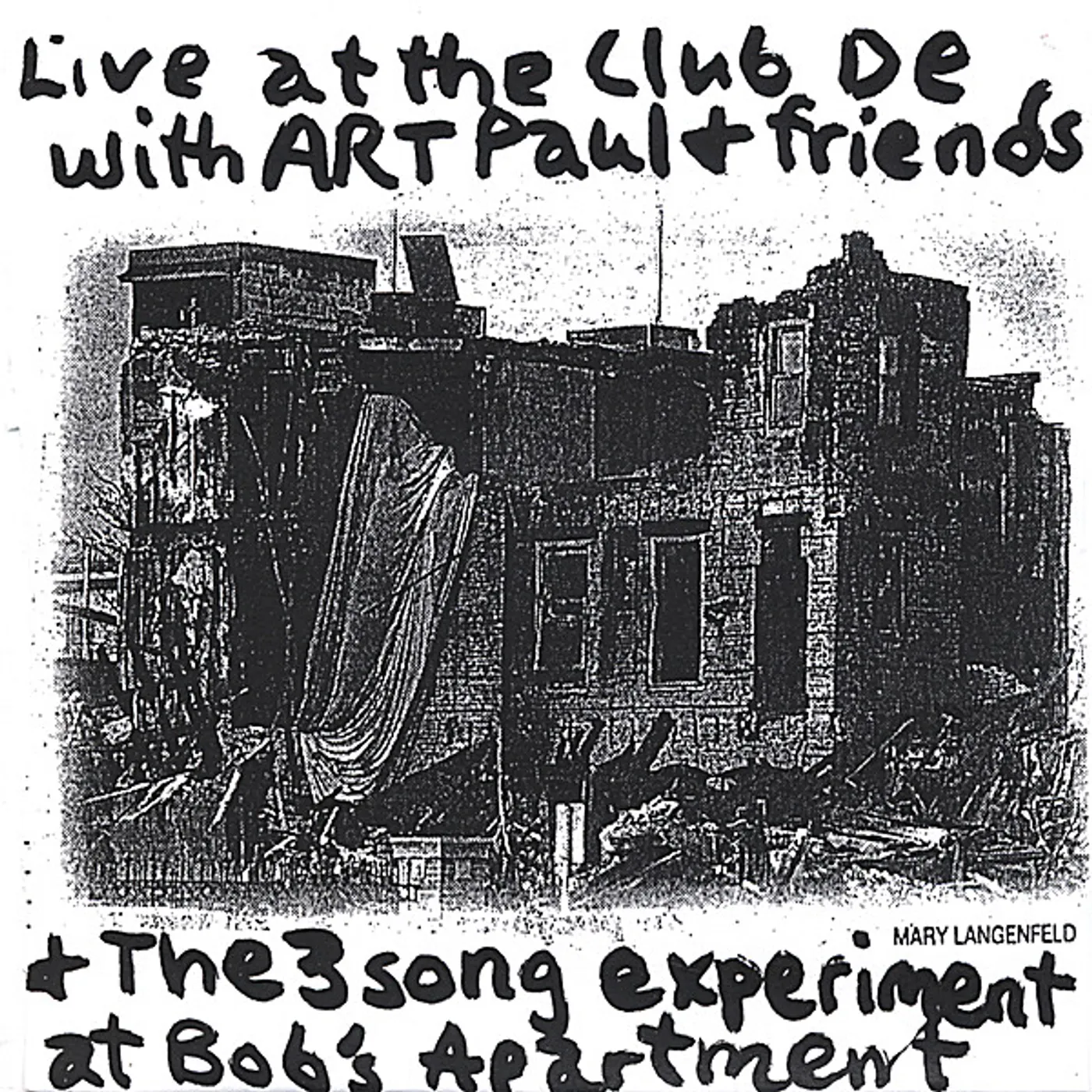 ART PAUL SCHLOSSER & FRIENDS LIVE AT THE CLUB DE W CD
