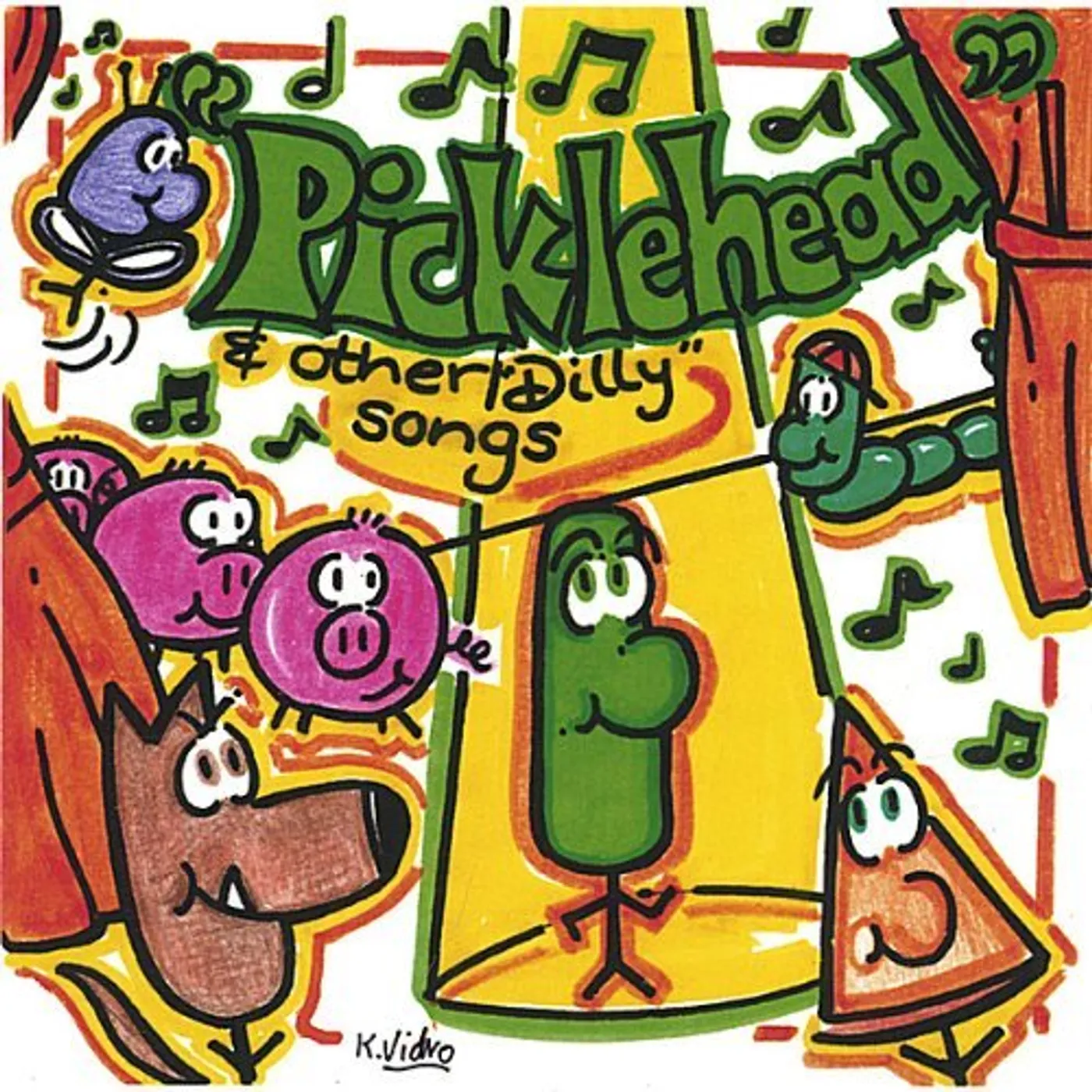 Aaron Vande Wege PICKLEHEAD & OTHER DILLY SONGS CD