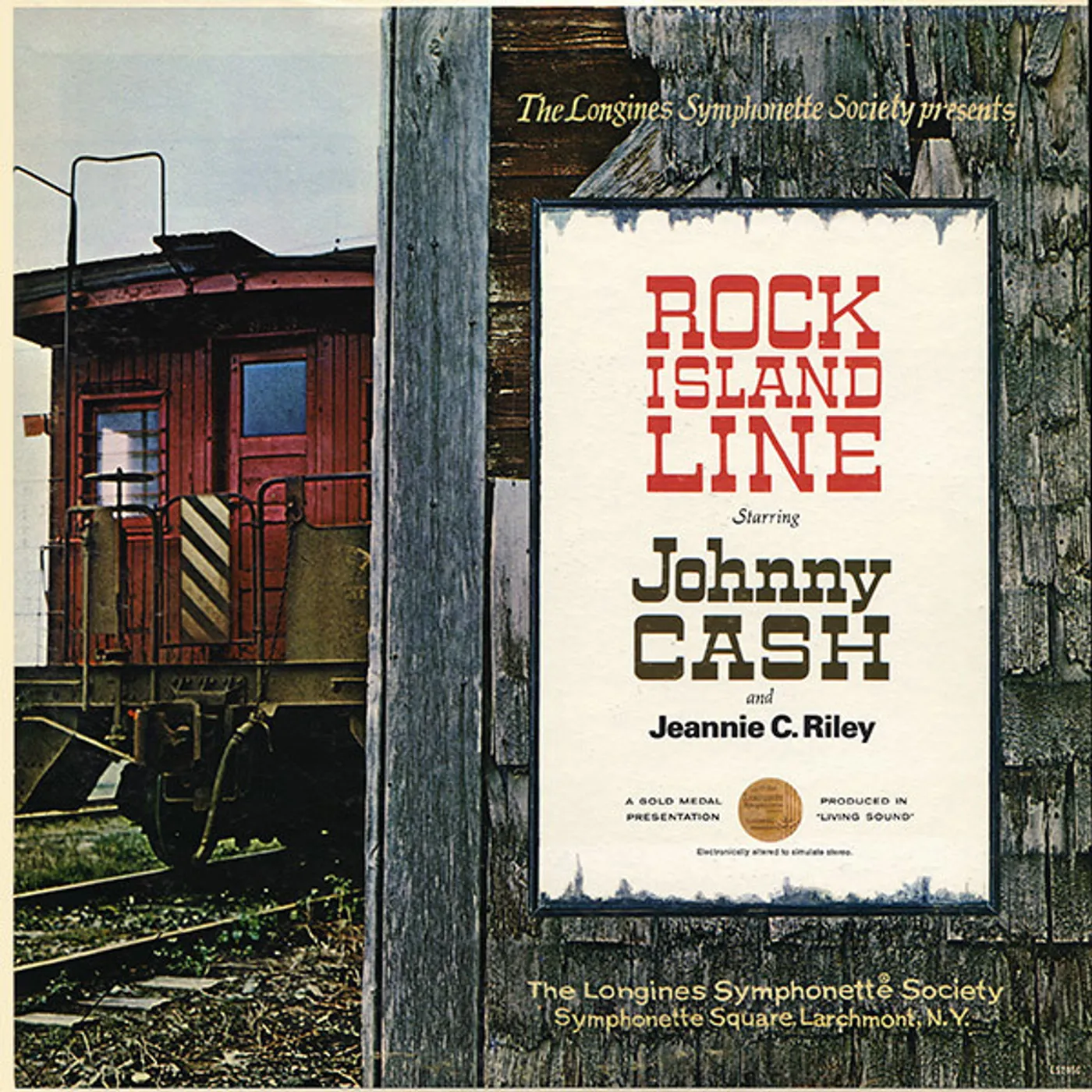 Johnny Cash ROCK ISLAND LINE Vinyl Record