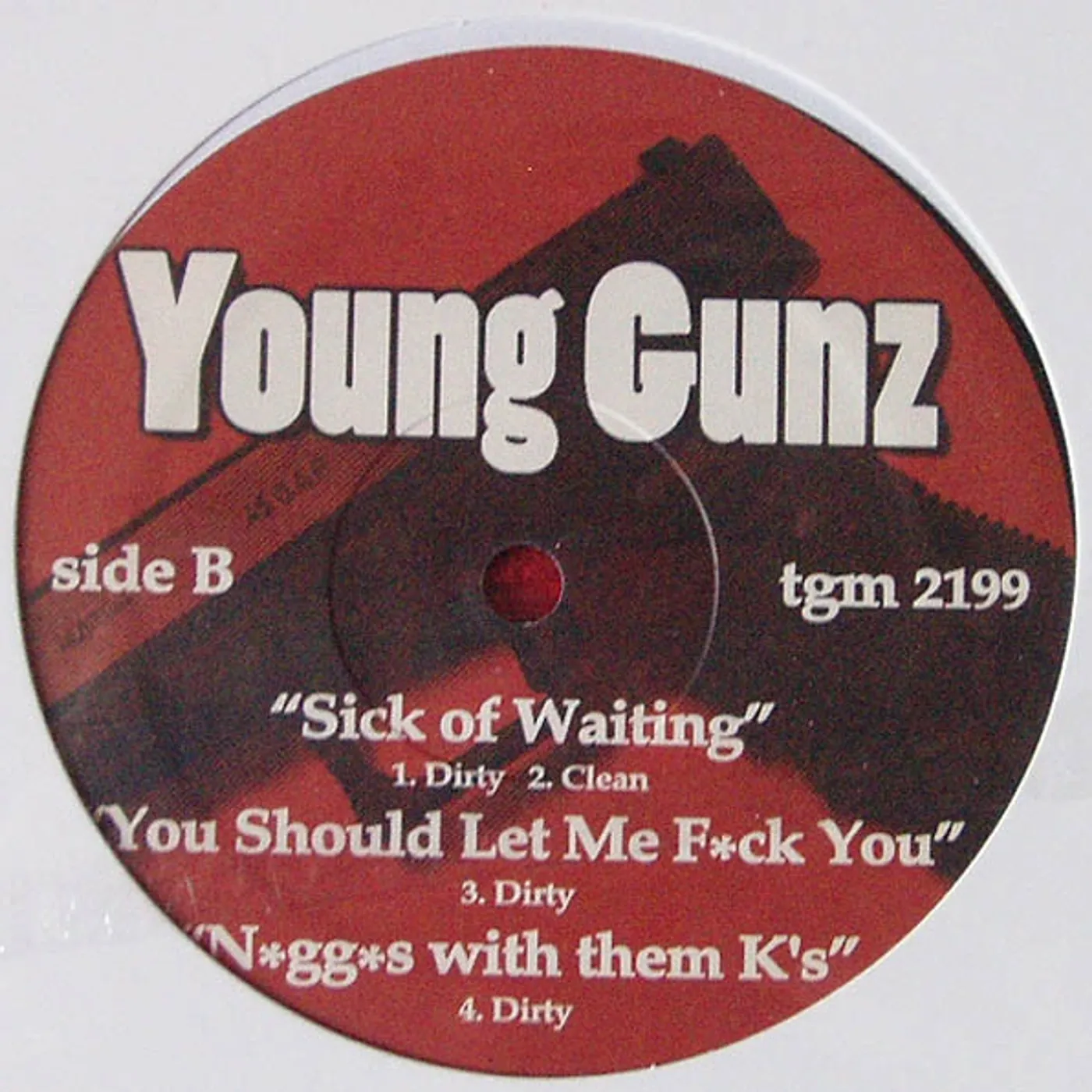 Young Gunz NOT MY STYLE Vinyl Record