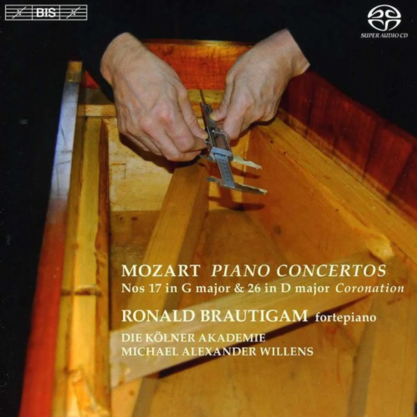 Wolfgang Amadeus Mozart PIANO CONCERTOS NOS. 17 IN G MAJOR & 26 IN D MAJOR CD