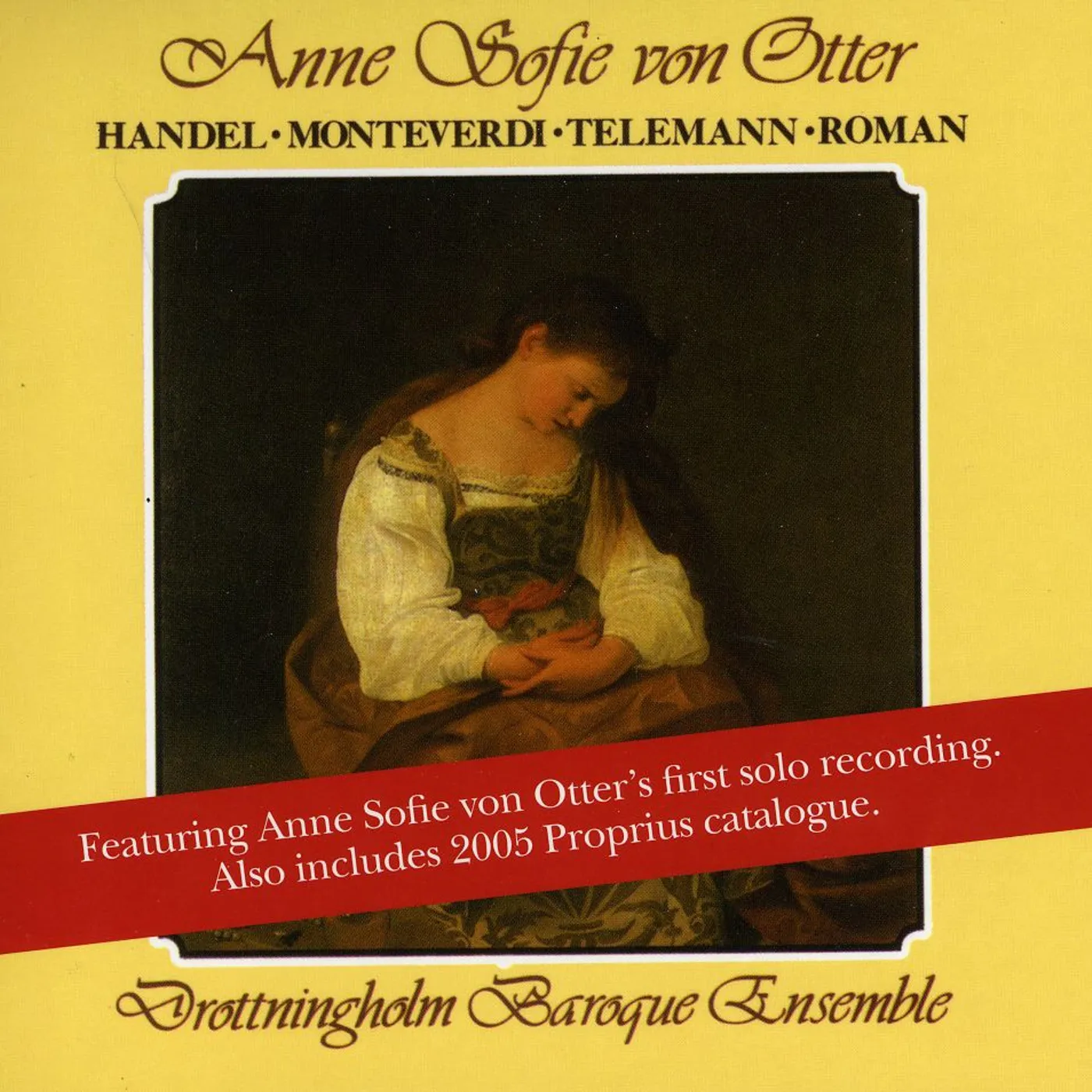 Drottningholm Baroque Ensemble ANNE SOFIE VON OTTER SINGS HAN CD