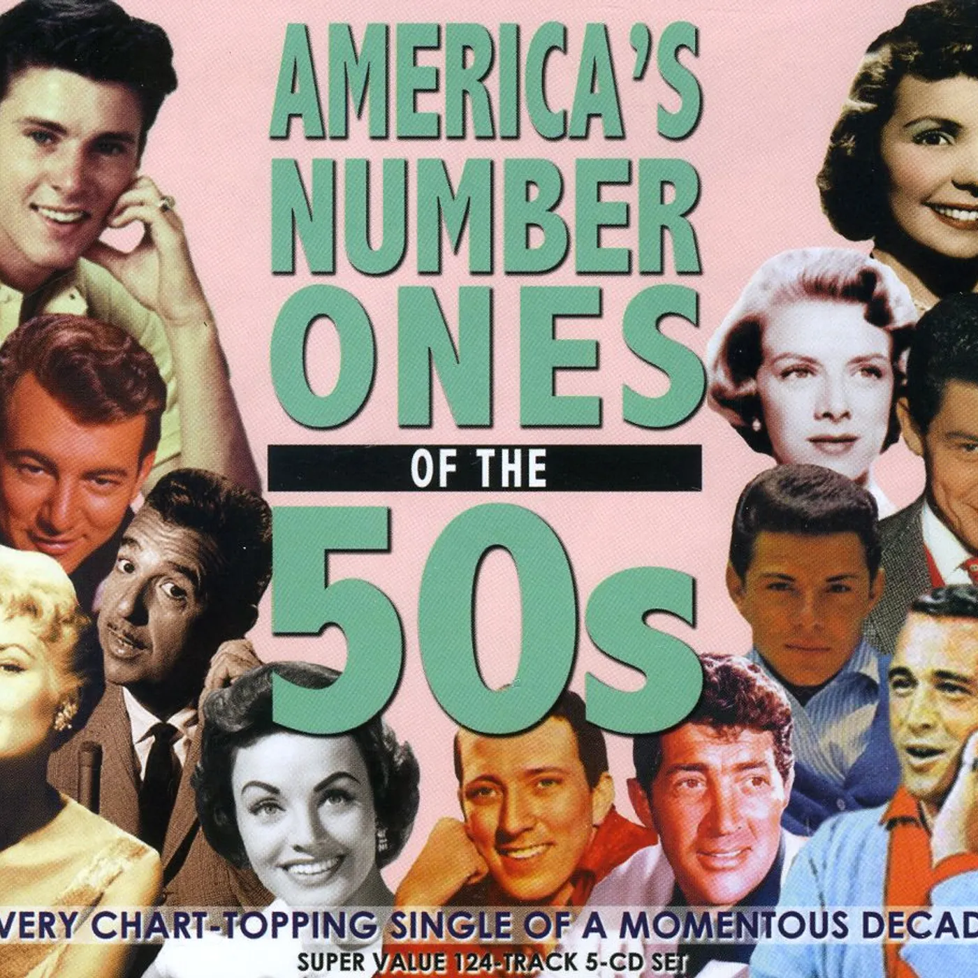 Various Artists  AMERICA'S NUMBER ONES OF THE 50'S CD