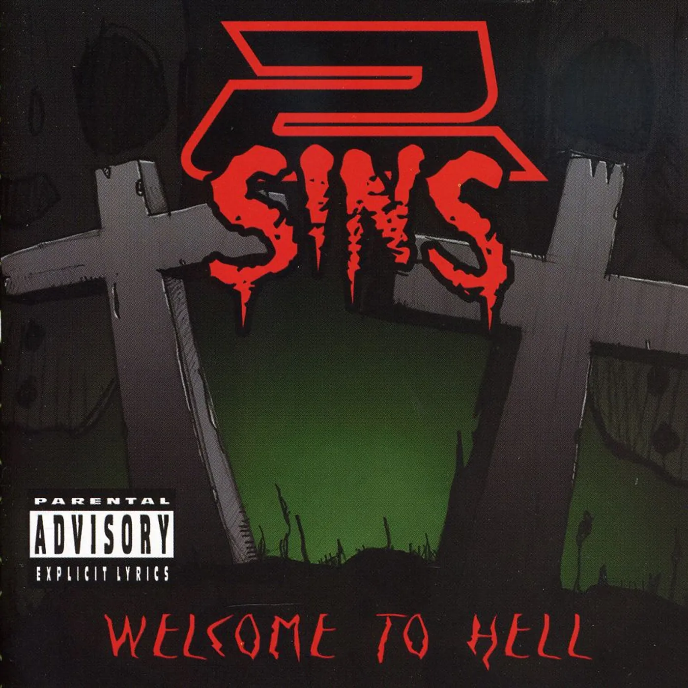2 Sins WELCOME TO HELL CD