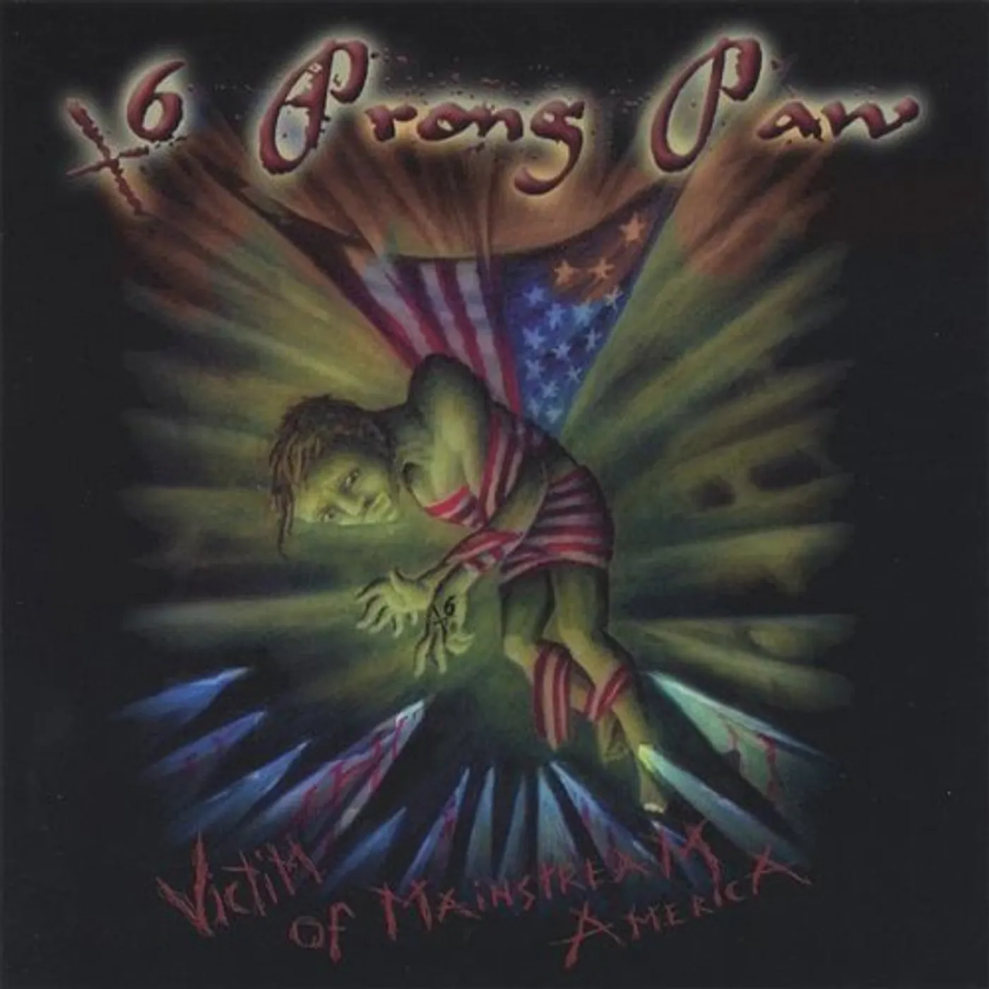 6 Prong Paw VICTIM OF MAINSTREAM AMERICA CD