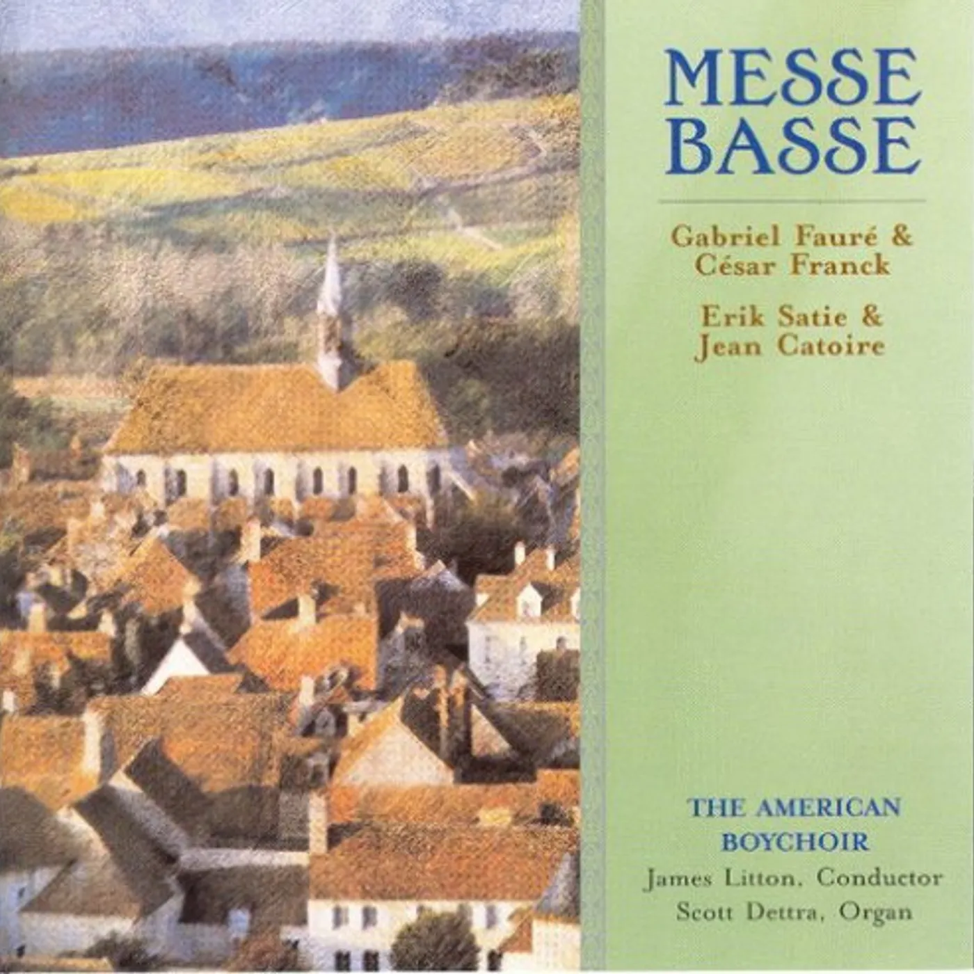 The American Boychoir MESSE BASSE CD