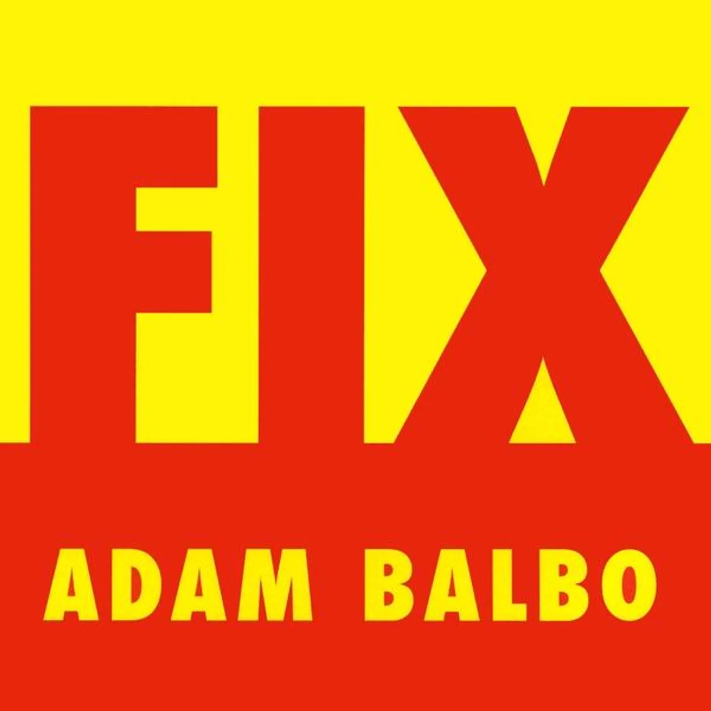 Adam Balbo FIX CD