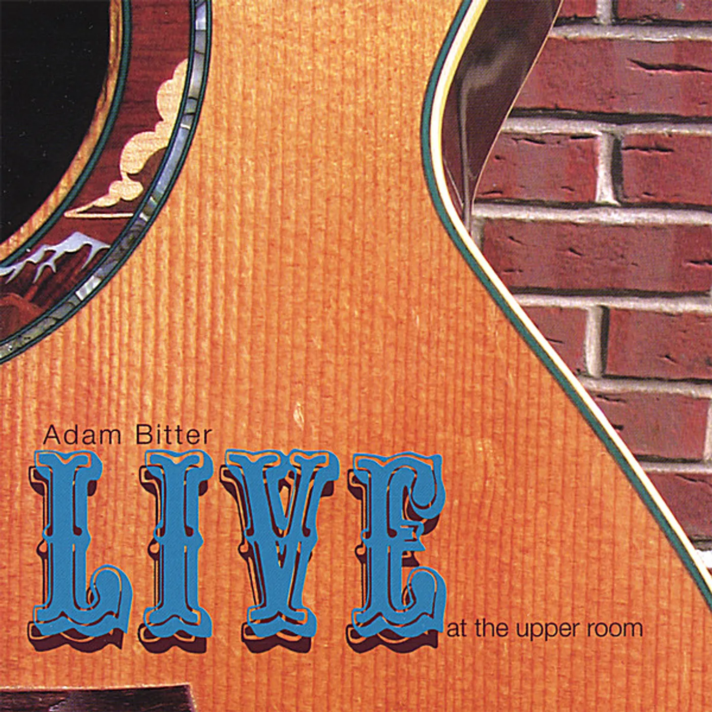 Adam Bitter LIVE AT THE UPPER ROOM CD