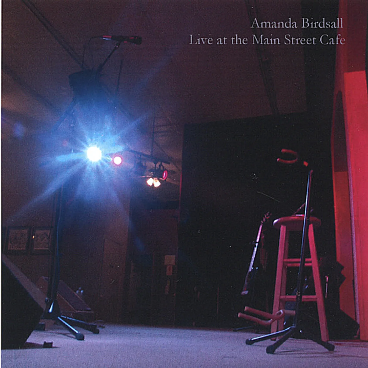 Amanda Birdsall LIVE AT THE MAIN STREET CAFE CD