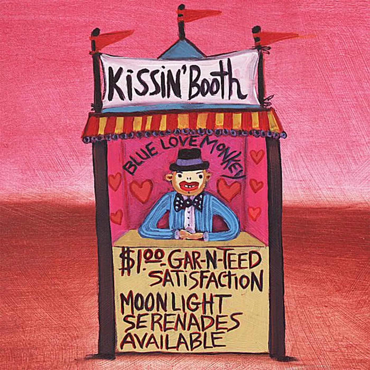 Blue Love Monkey KISSIN' BOOTH CD