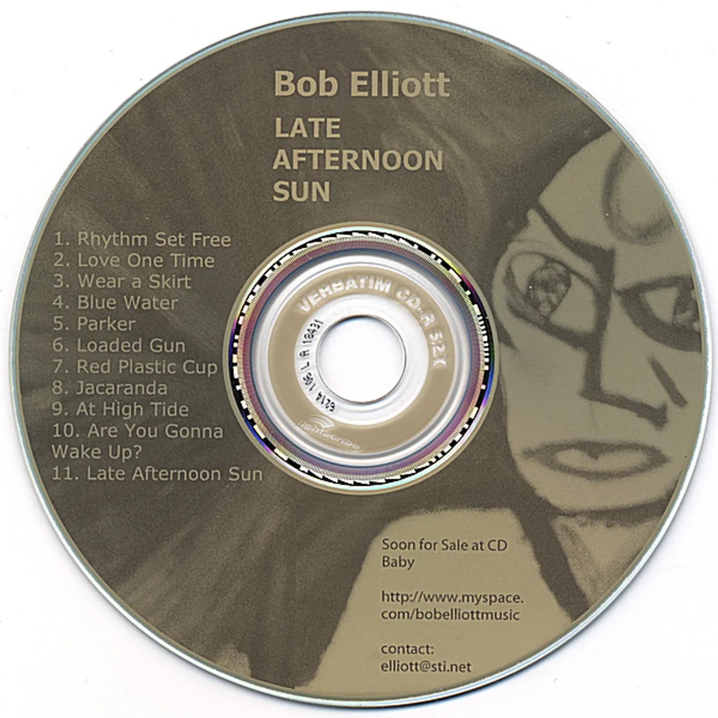 Bob Elliott LATE AFTERNOON SUN CD