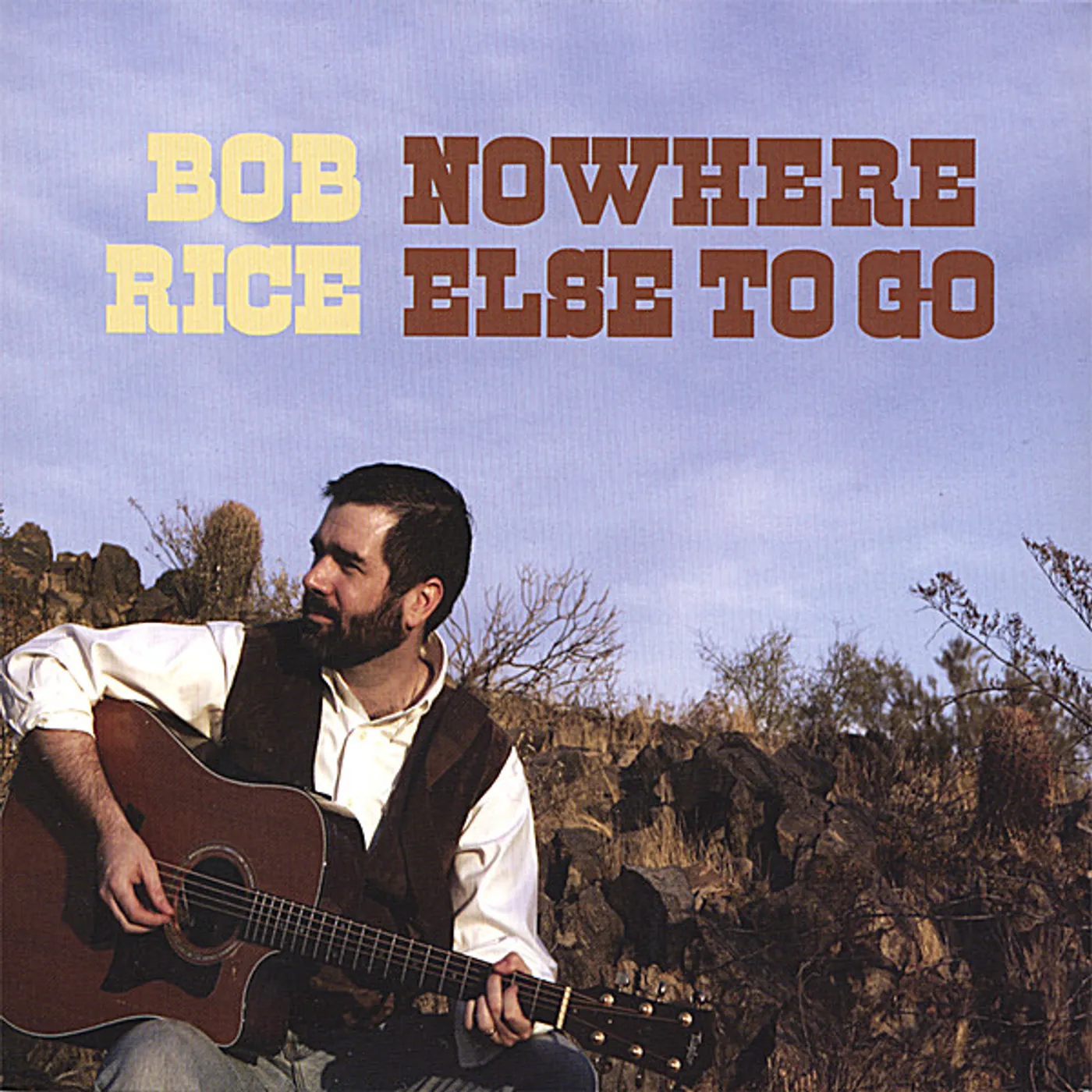 Bob Rice NOWHERE ELSE TO GO CD