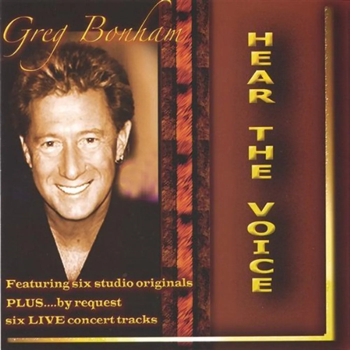 Greg Bonham HEAR THE VOICE CD