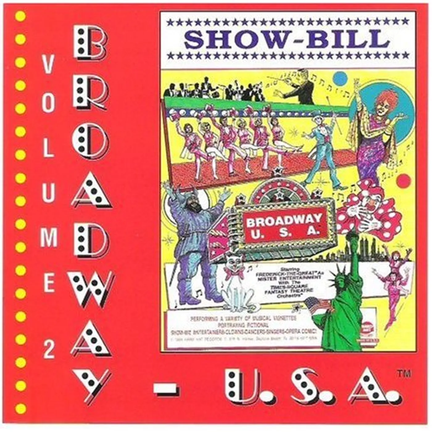 TimesSquare Fantasy Theatre Orchestra BROADWAY USA 2 CD