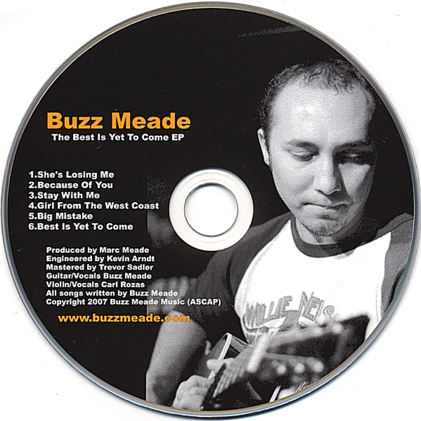 Buzz Meade BEST IS YET TO COME CD