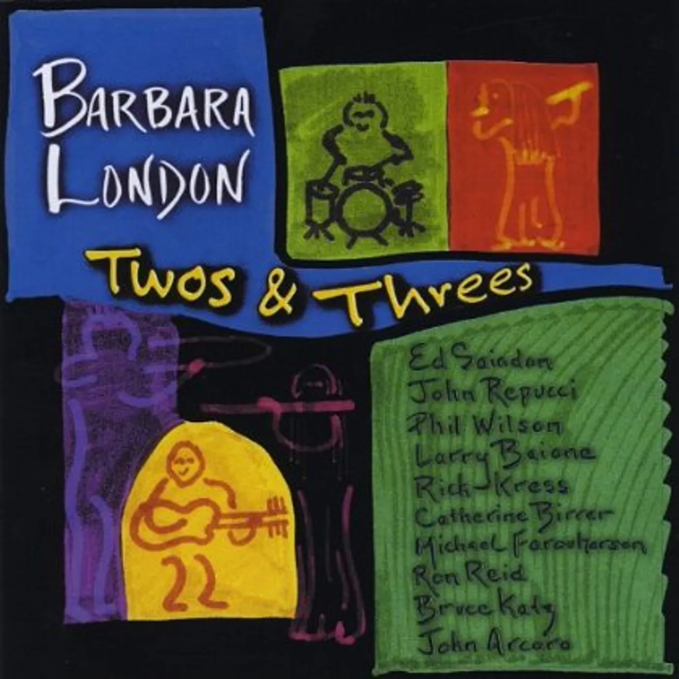 Barbara London TWOS & THREES CD
