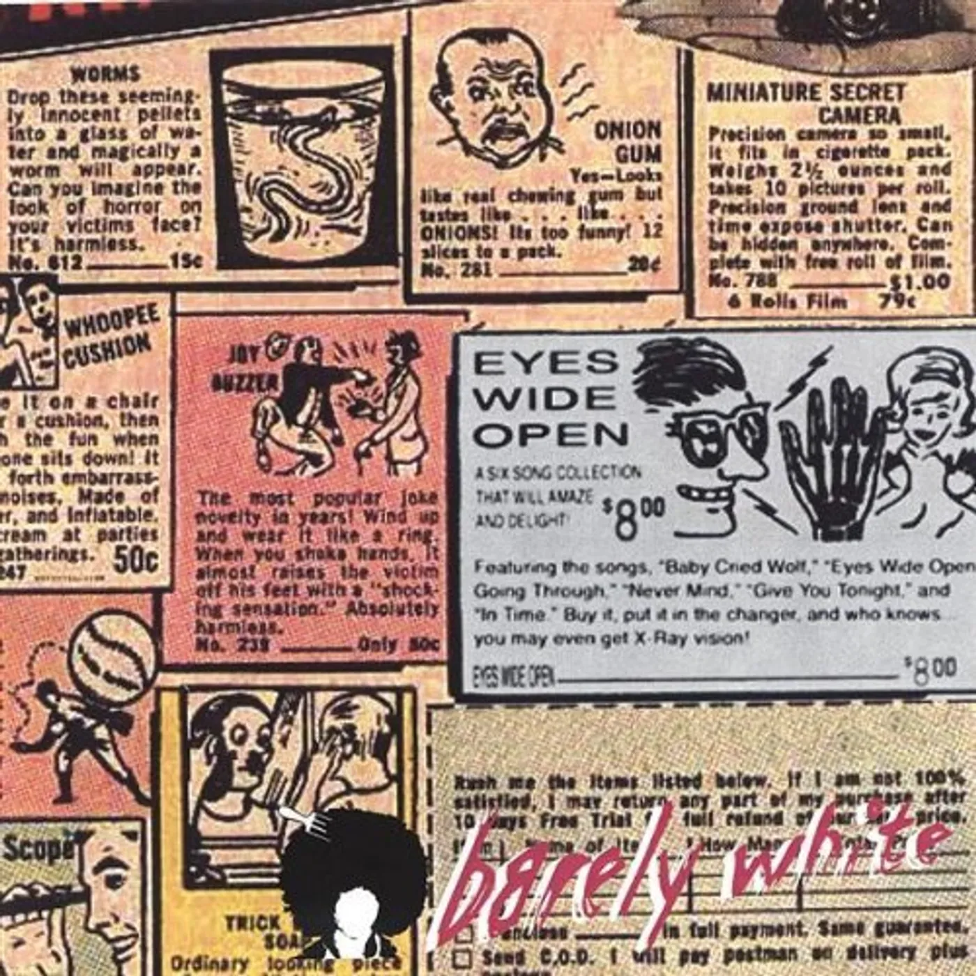 Barely White EYES WIDE OPEN CD