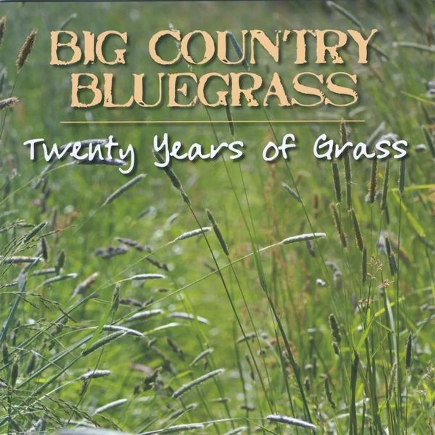 Big Country Bluegrass TWENTY YEARS OF GRASS CD