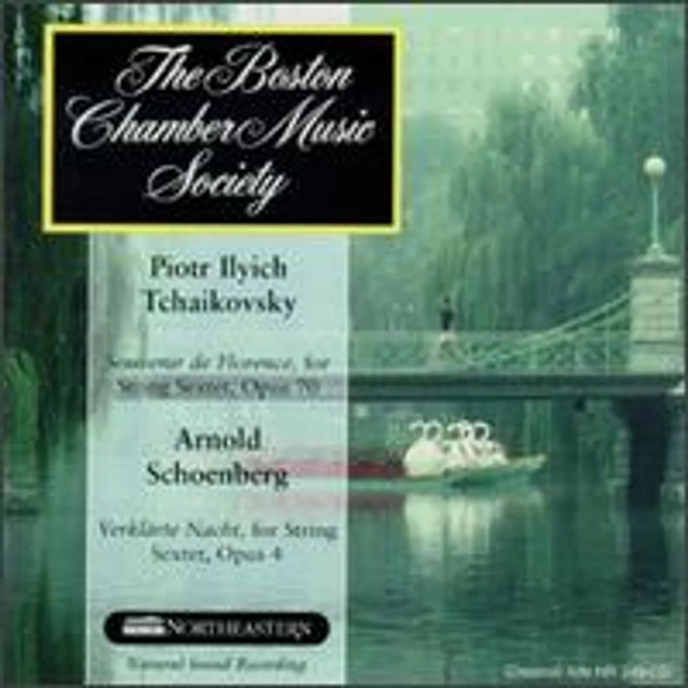 Boston Chamber Music Society SOUVENIR DE FLORENCE CD