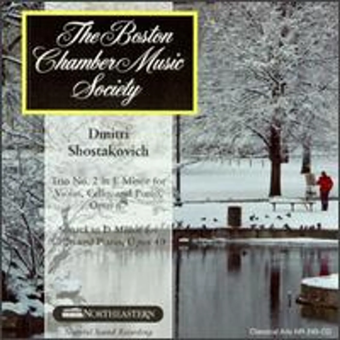 Boston Chamber Music Society SHOSTAKOVICH TRIO IN E OP. 67 CD