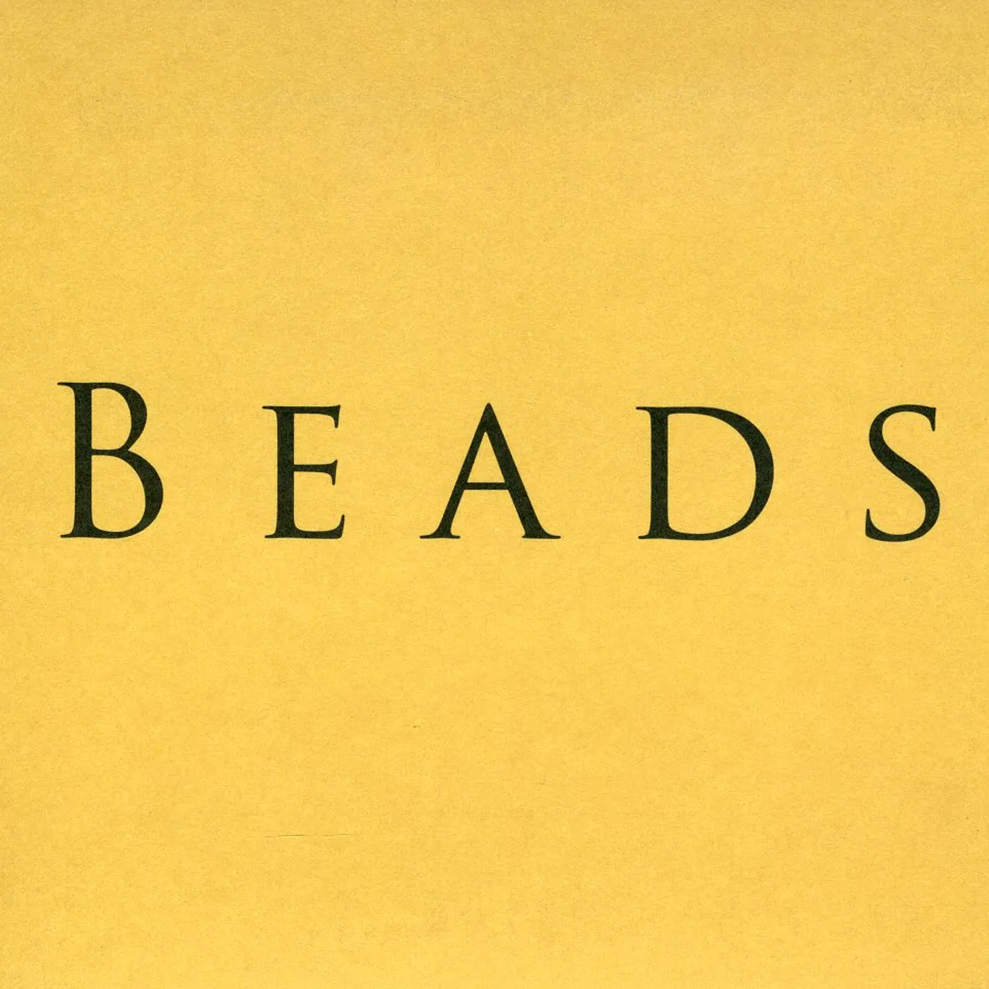 Beads NO ONE KNOWS CD