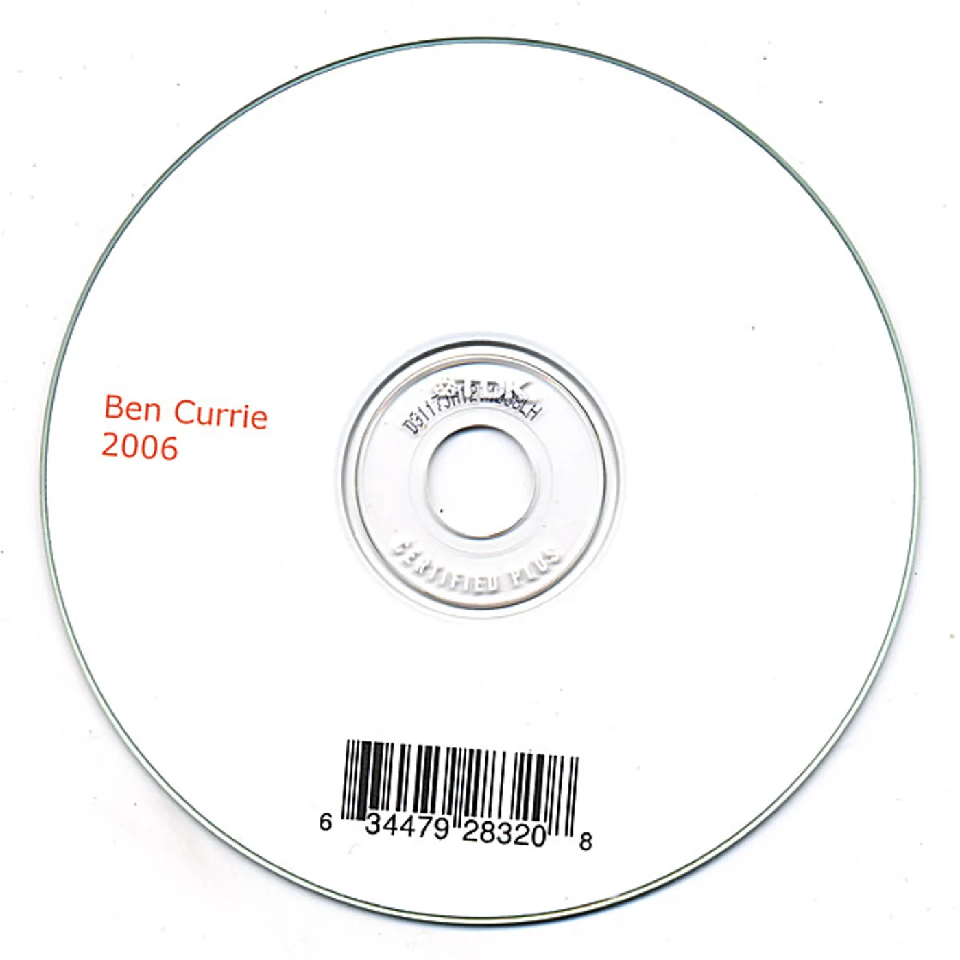 Ben Currie 2006 CD