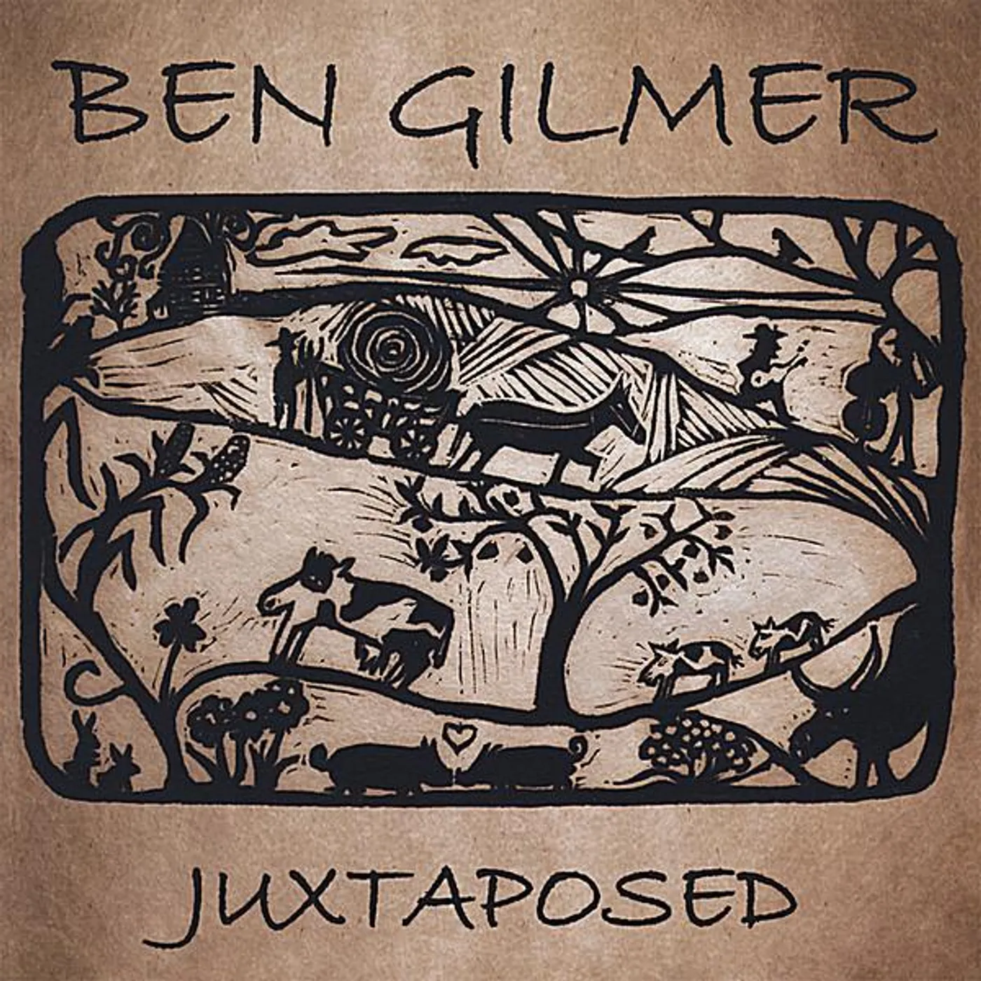 Ben Gilmer JUXTAPOSED CD