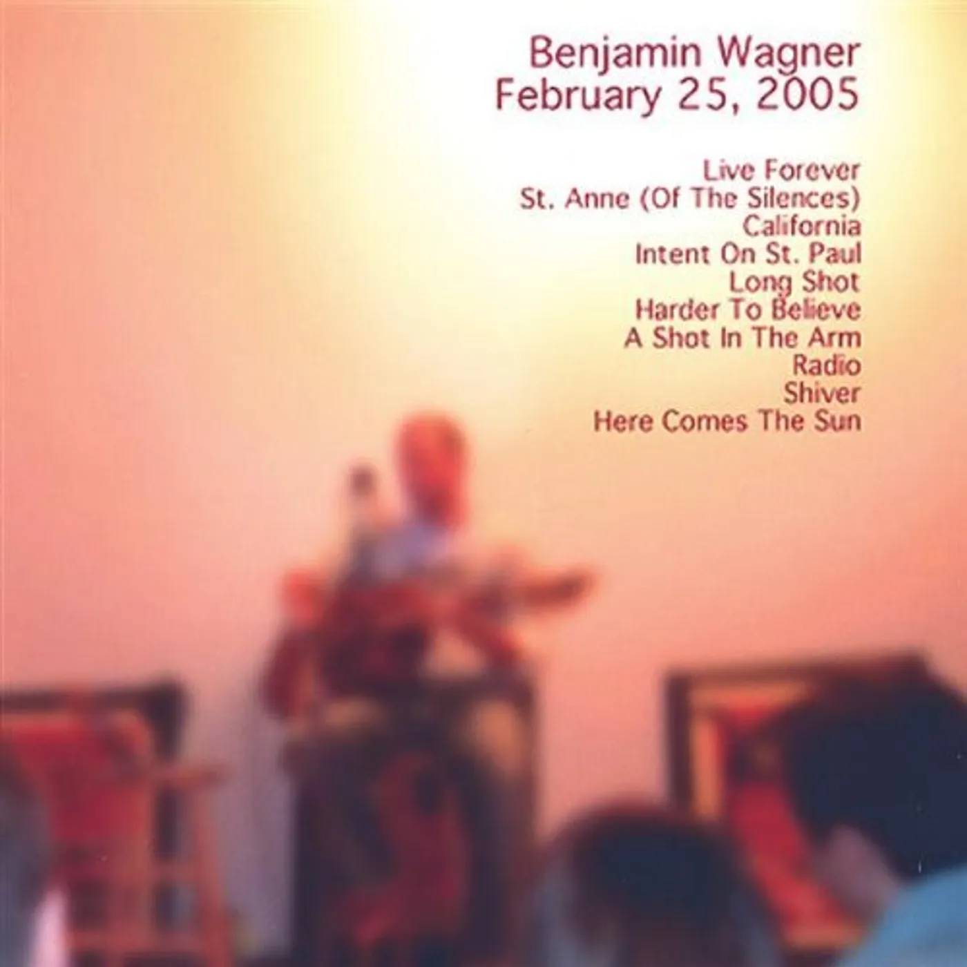 Benjamin Wagner FEBRUARY 25 2005 CD