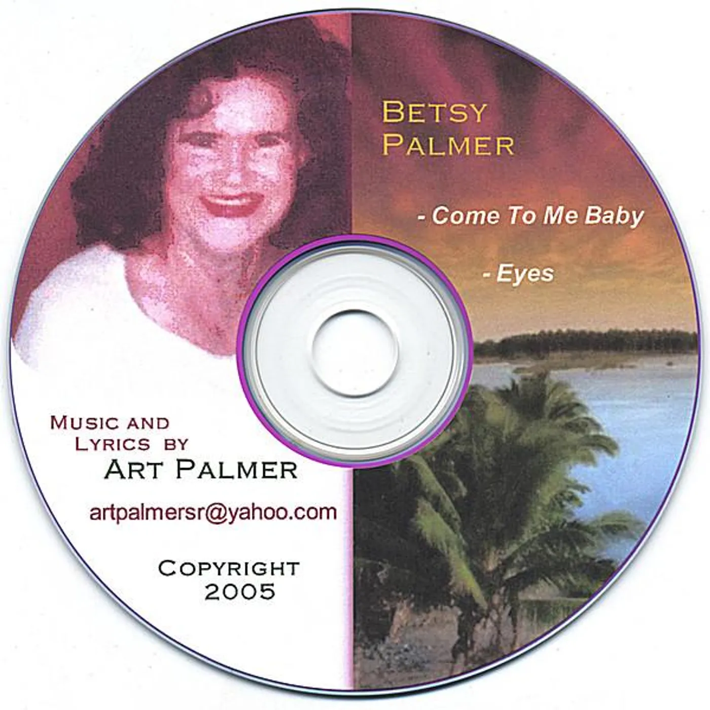 Betsy Palmer COME TO ME BABY CD