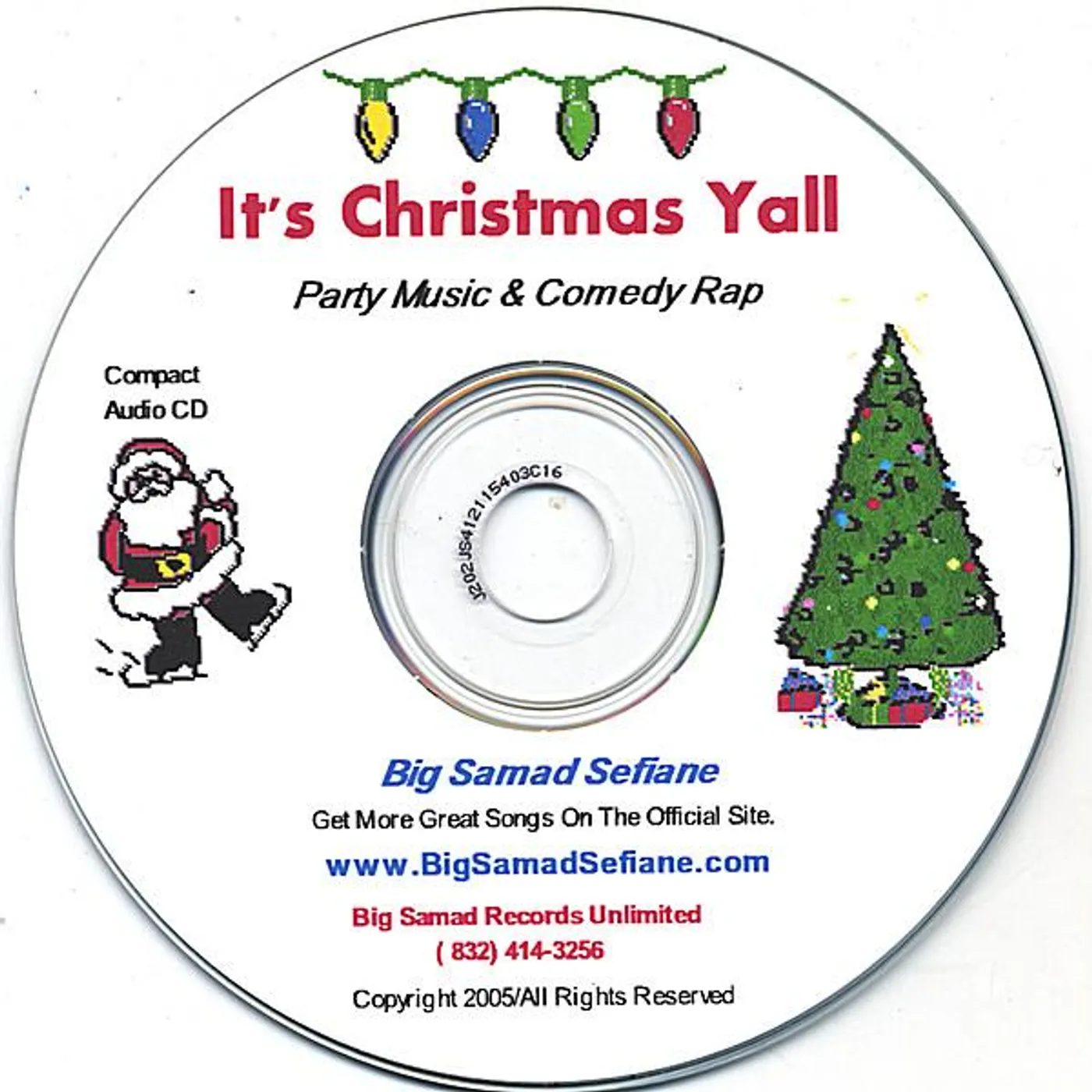 Big Samad Sefiane ITS CHRISTMAS YALL CD