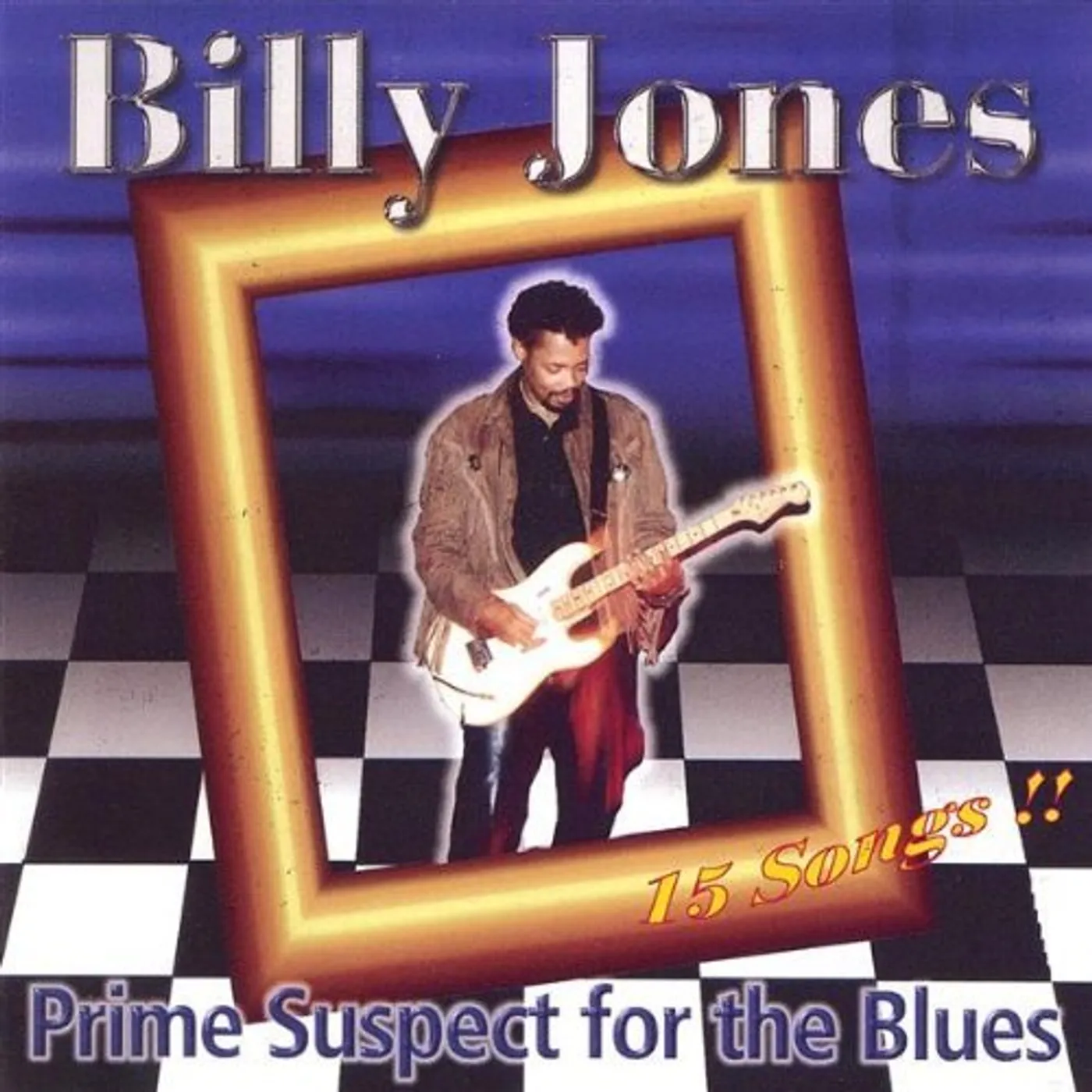 Billy Jones PRIME SUSPECT FOR THE BLUES CD