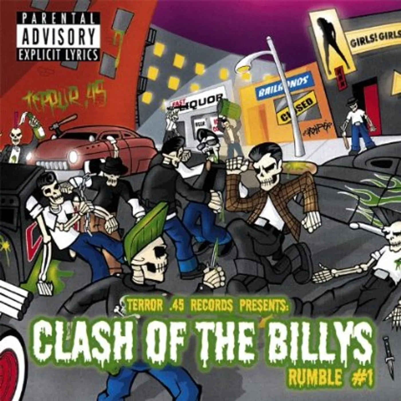 Compilation CLASH OF THE BILLYS: RUMBLE#1 CD