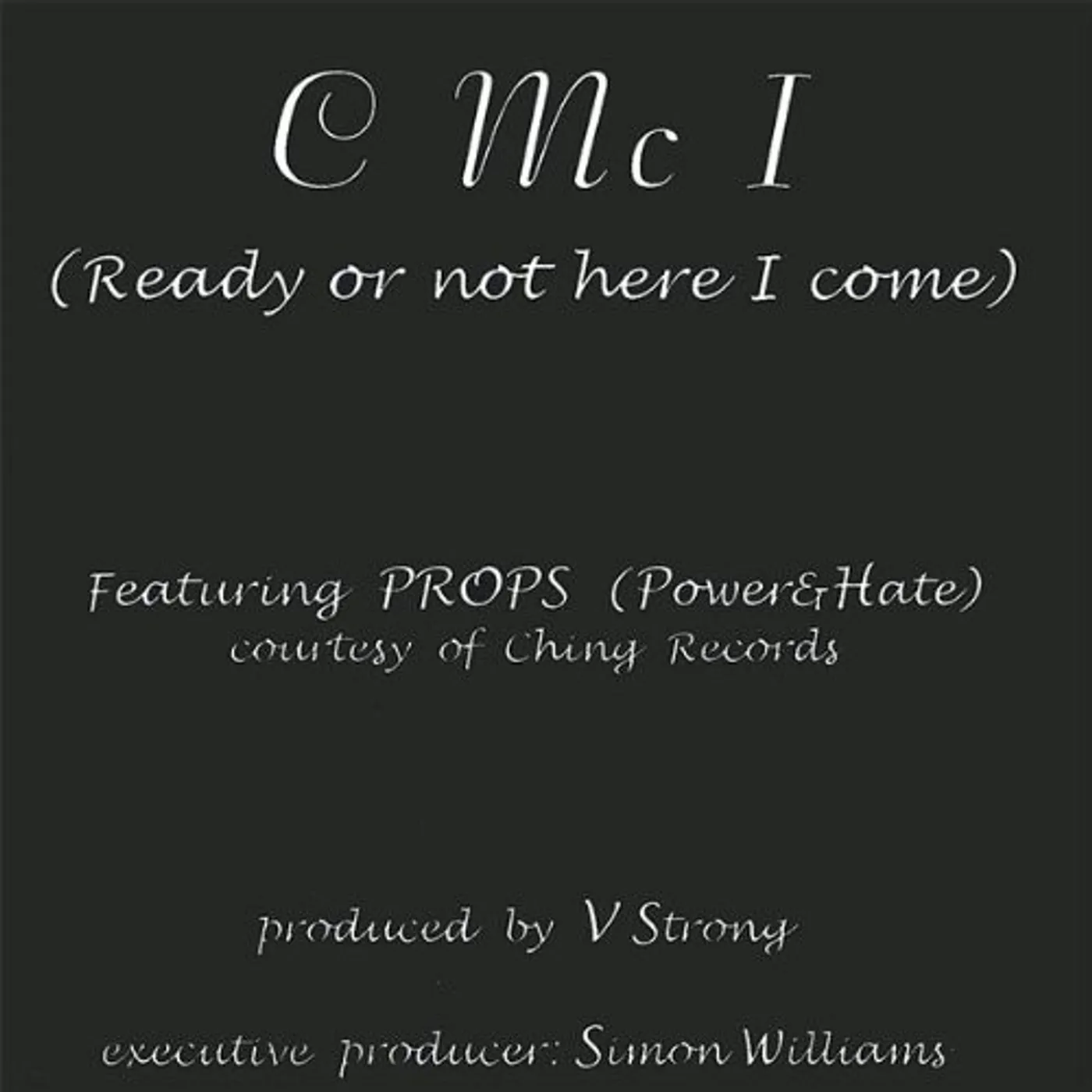 CM READY OR NOT HERE I COME CD