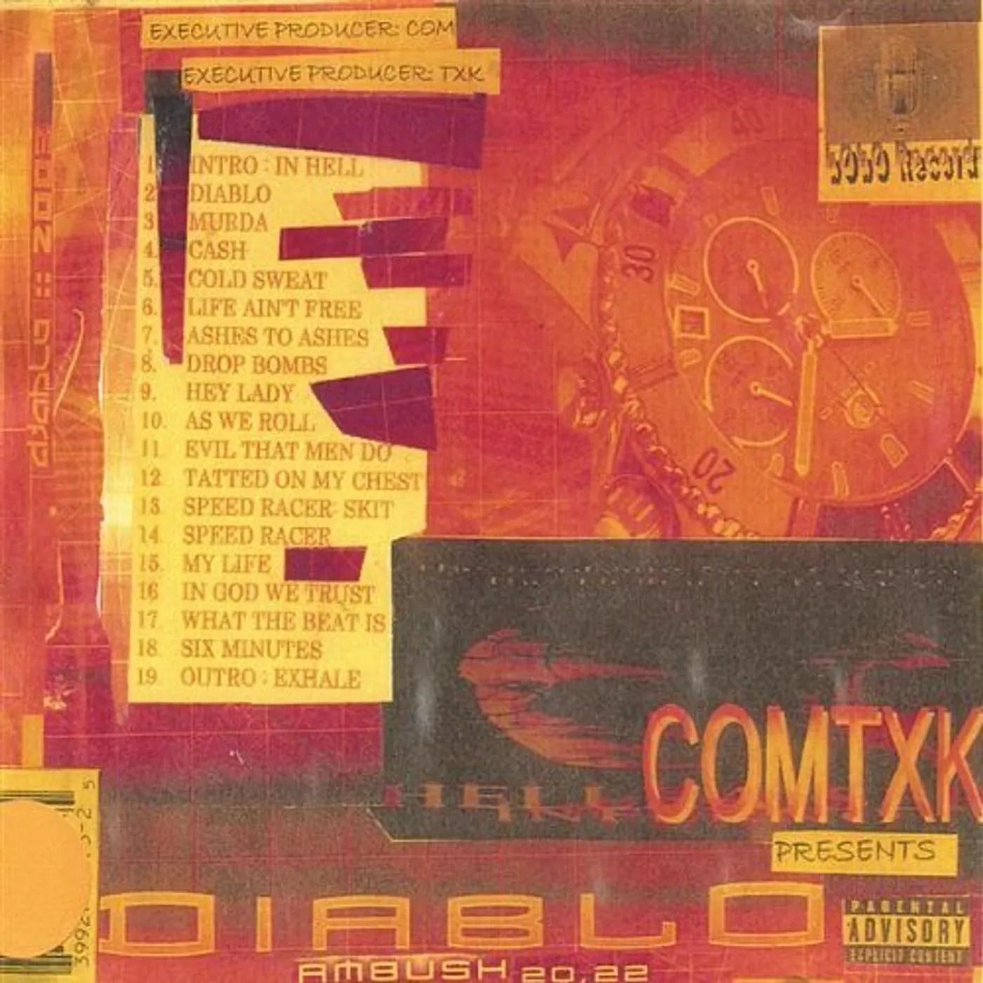 Comtxk DIABLO AMUBUSH 20.22 CD