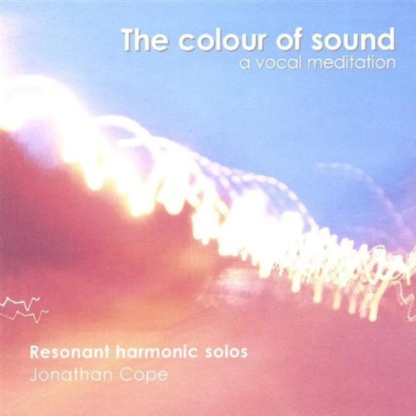 Jonathan Cope COLOUR OF SOUND CD