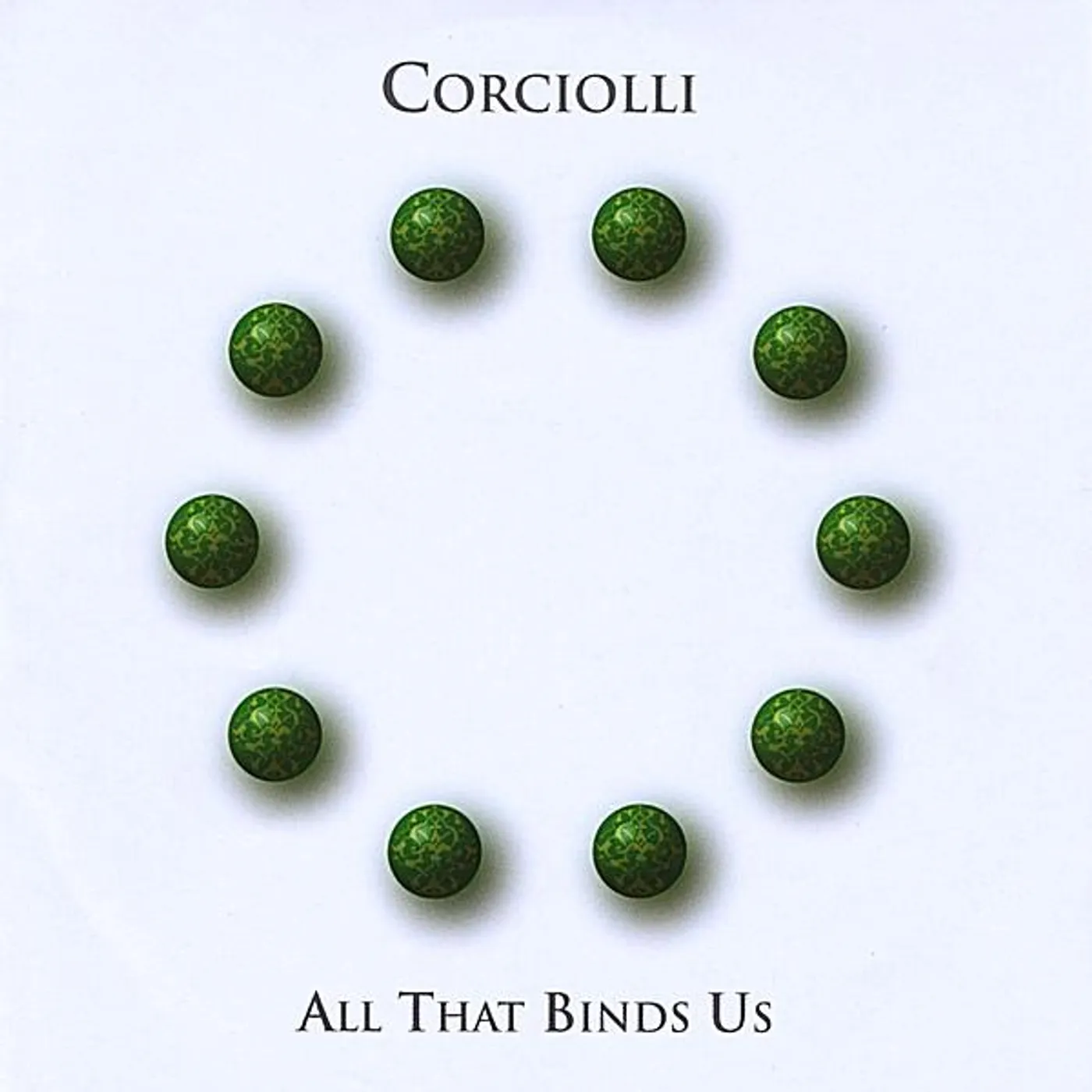 Corciolli ALL THAT BINDS US CD