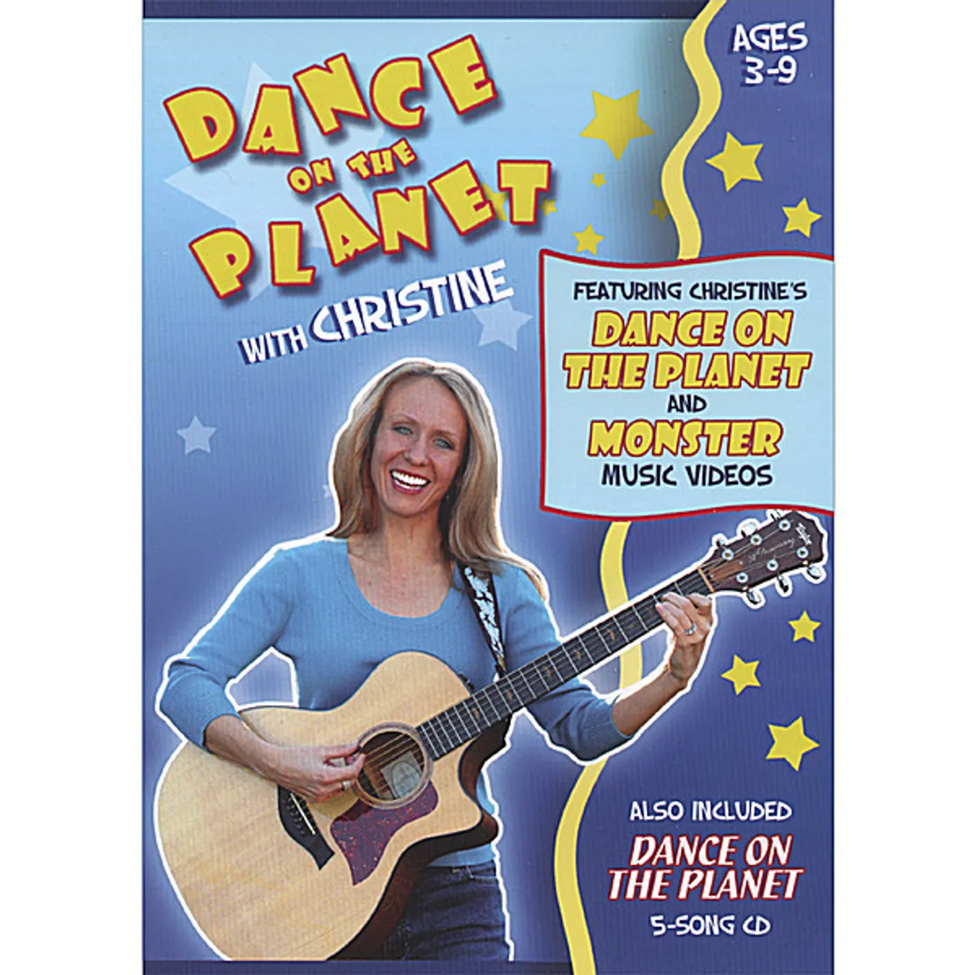 DANCE ON THE PLANET WITH CHRISTINE DVD