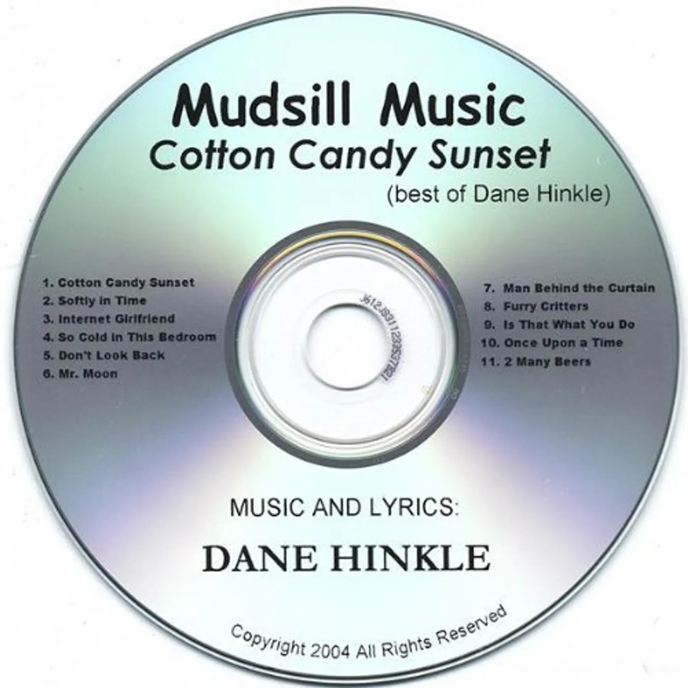 COTTON CANDY SUNSET BEST OF DANE HINKLE CD