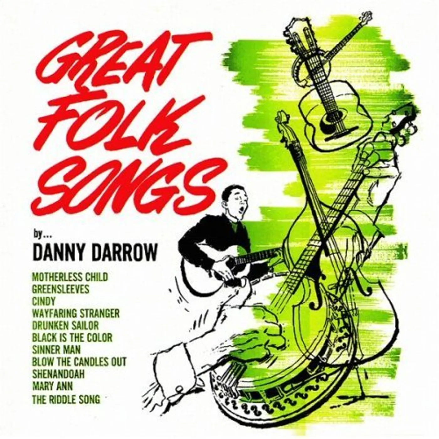 Danny Darrow GREAT FOLK SONGS CD