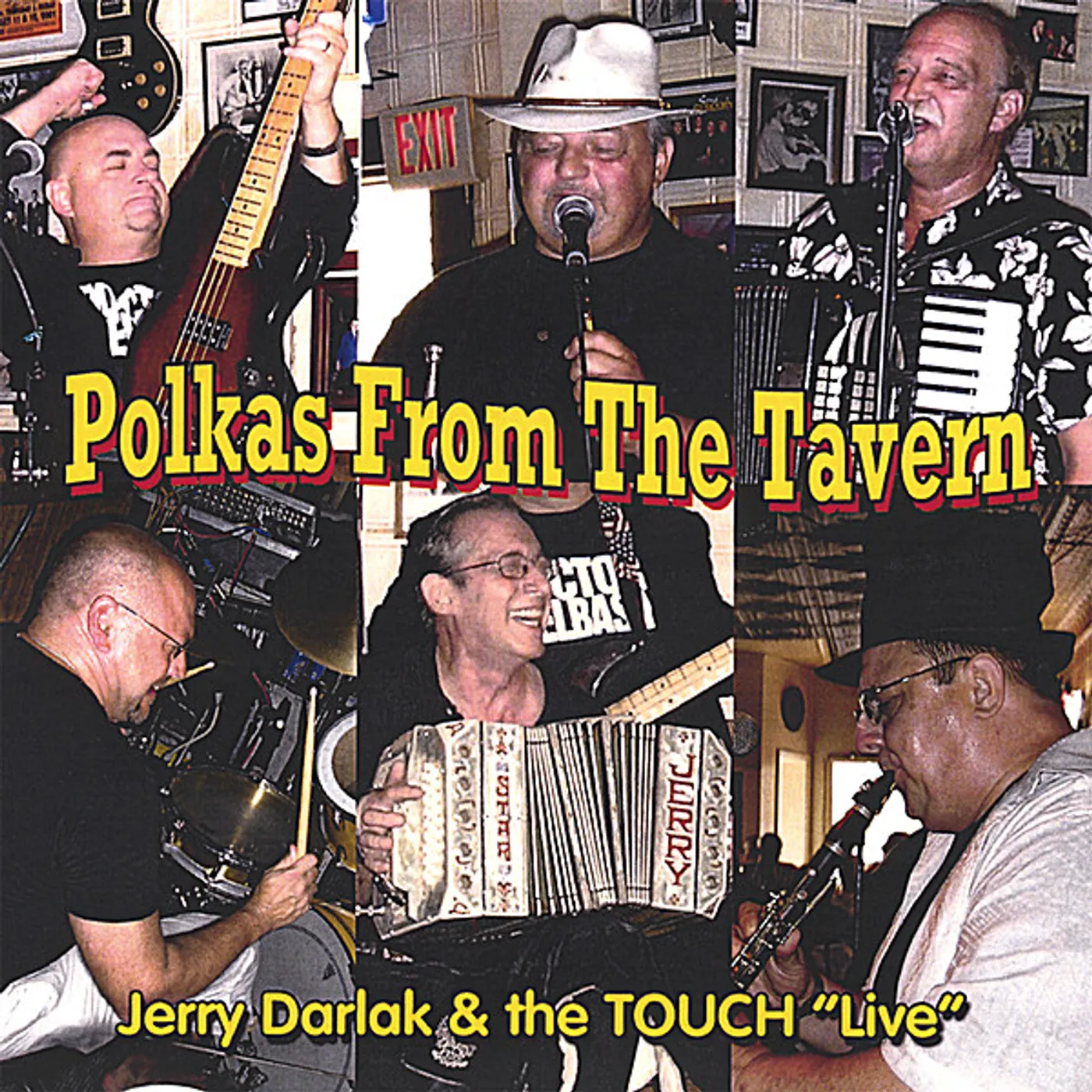 Jerry Darlak & The Touch POLKAS FROM THE TAVERN LIVE CD