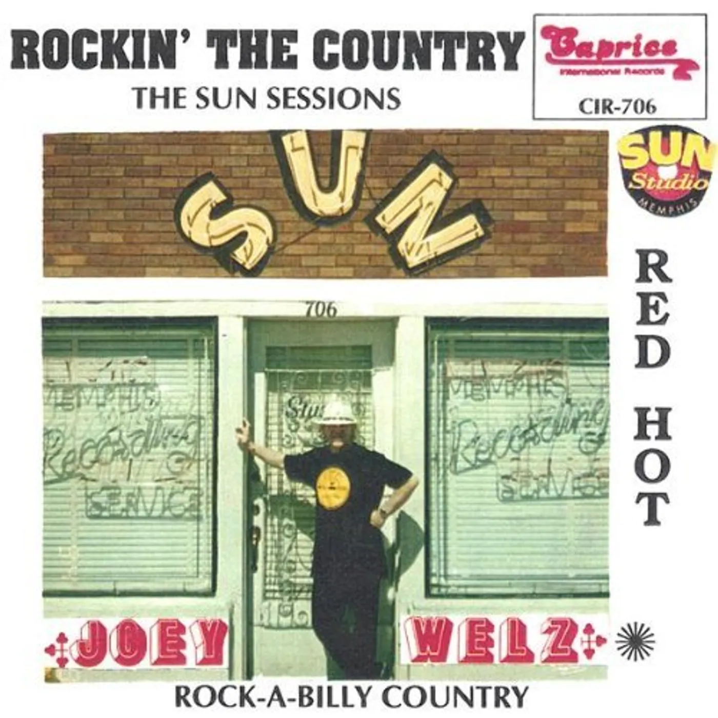 Joey Welz SUN SESSIONS CD