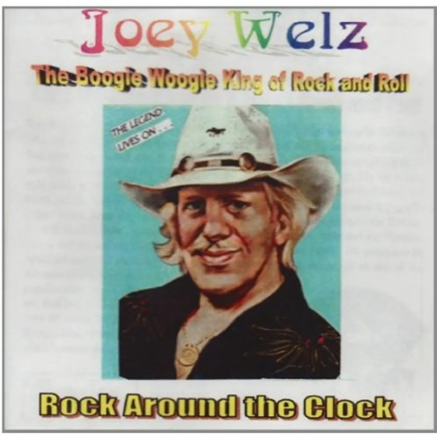 Joey Welz BOOGIE WOOGIE KING OF ROCK & ROLL CD