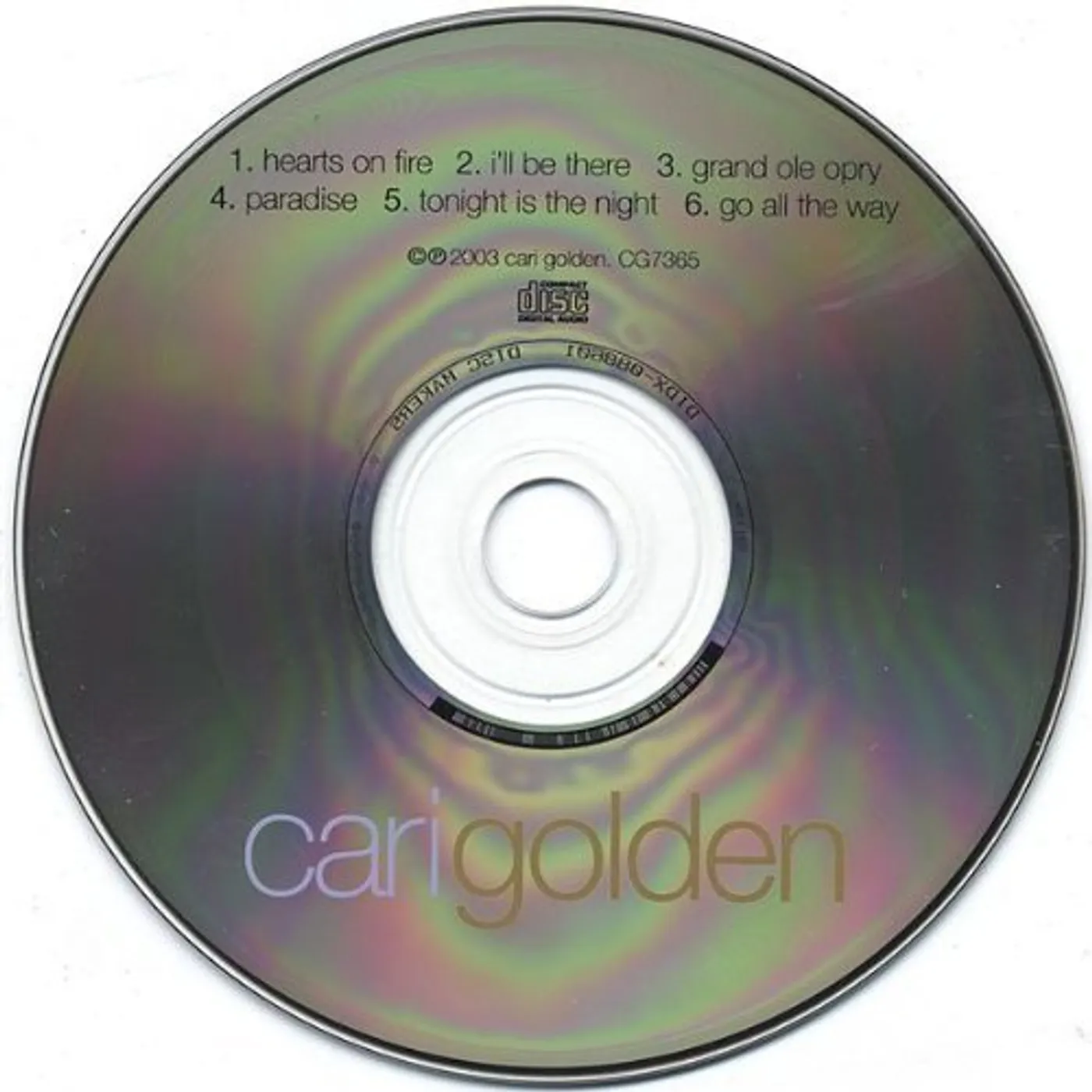 CARI GOLDEN CD
