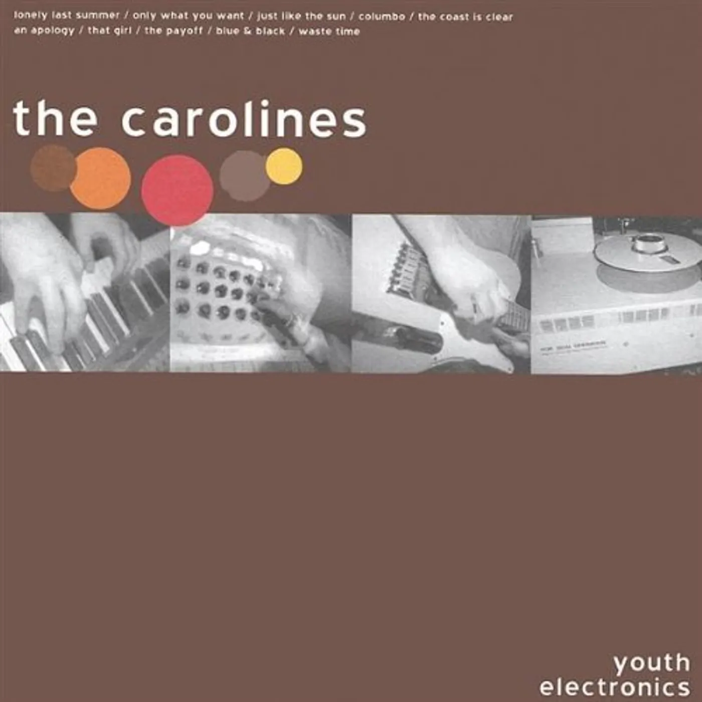 Carolines YOUTH ELECTRONICS CD
