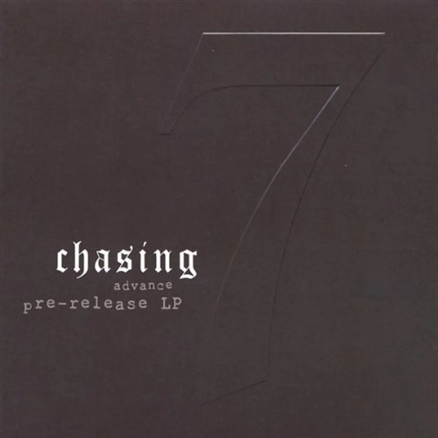 chasing7 ADVANCE CD