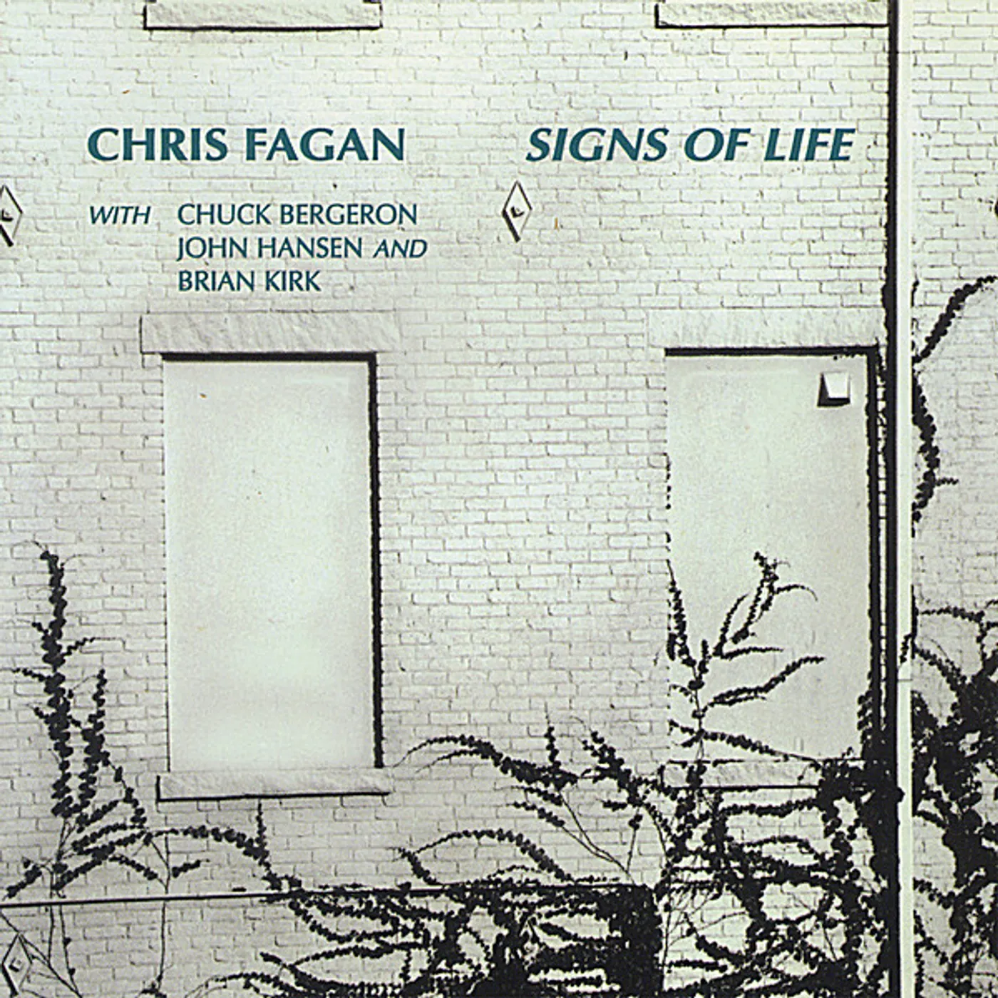 Chris Fagan SIGNS OF LIFE CD
