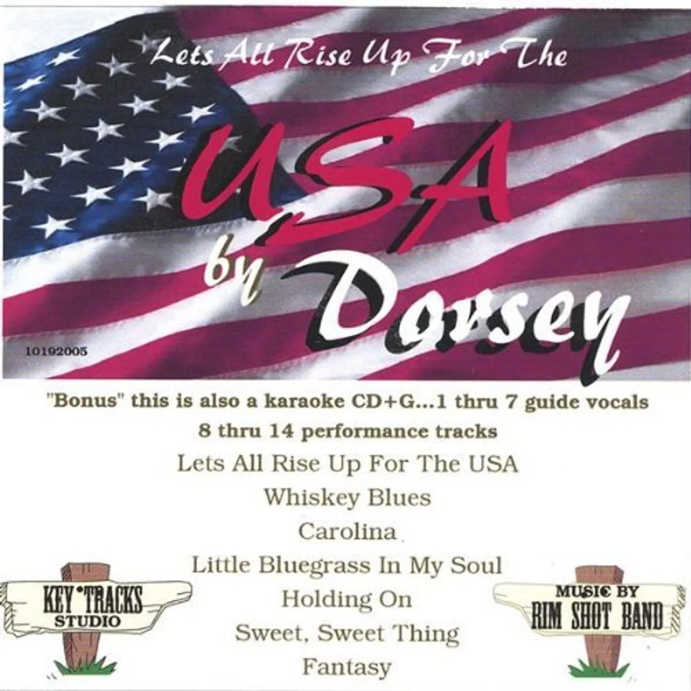 Dorsey LETS ALL RISE UP FOR THE USA CD