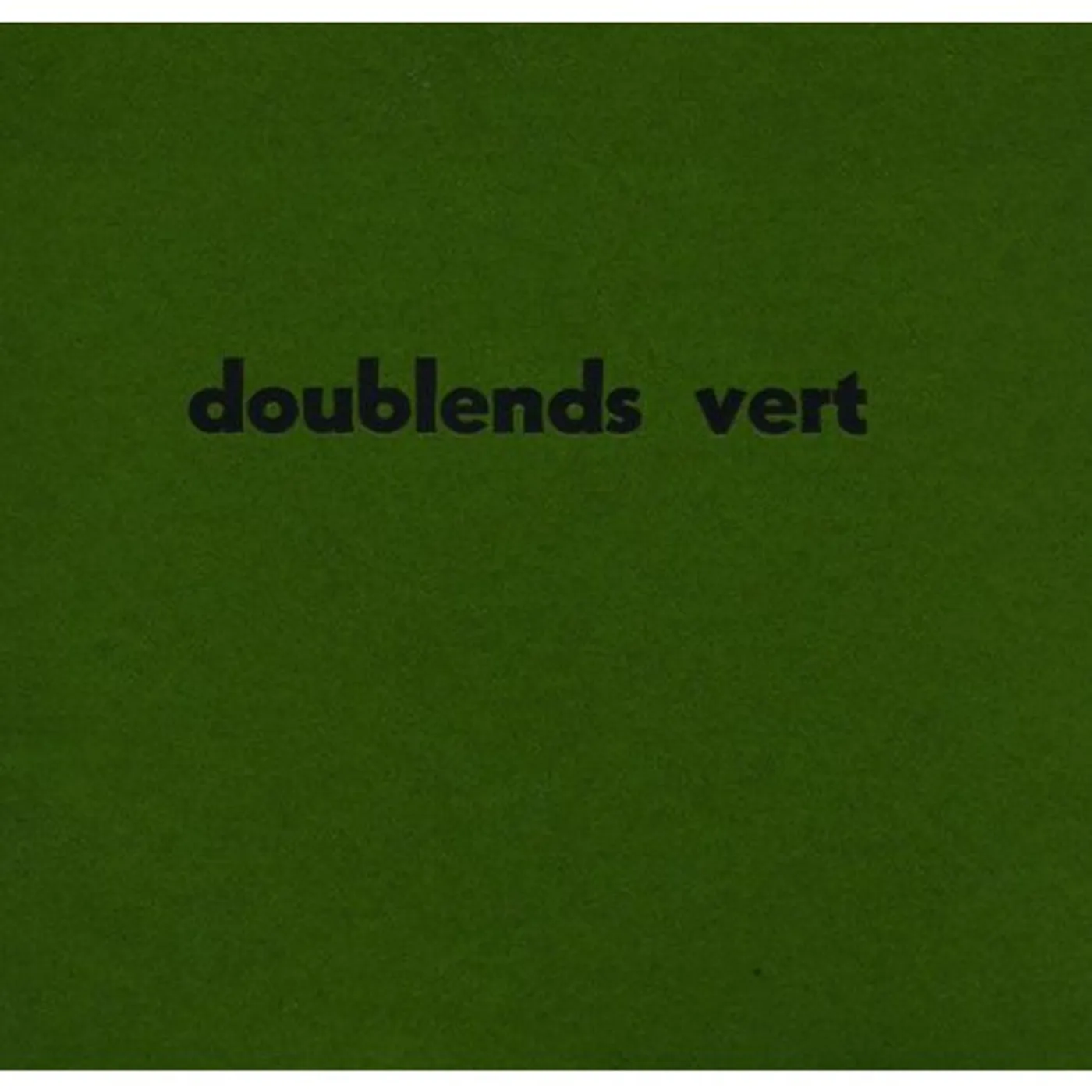 DOUBLENDS VERT CD