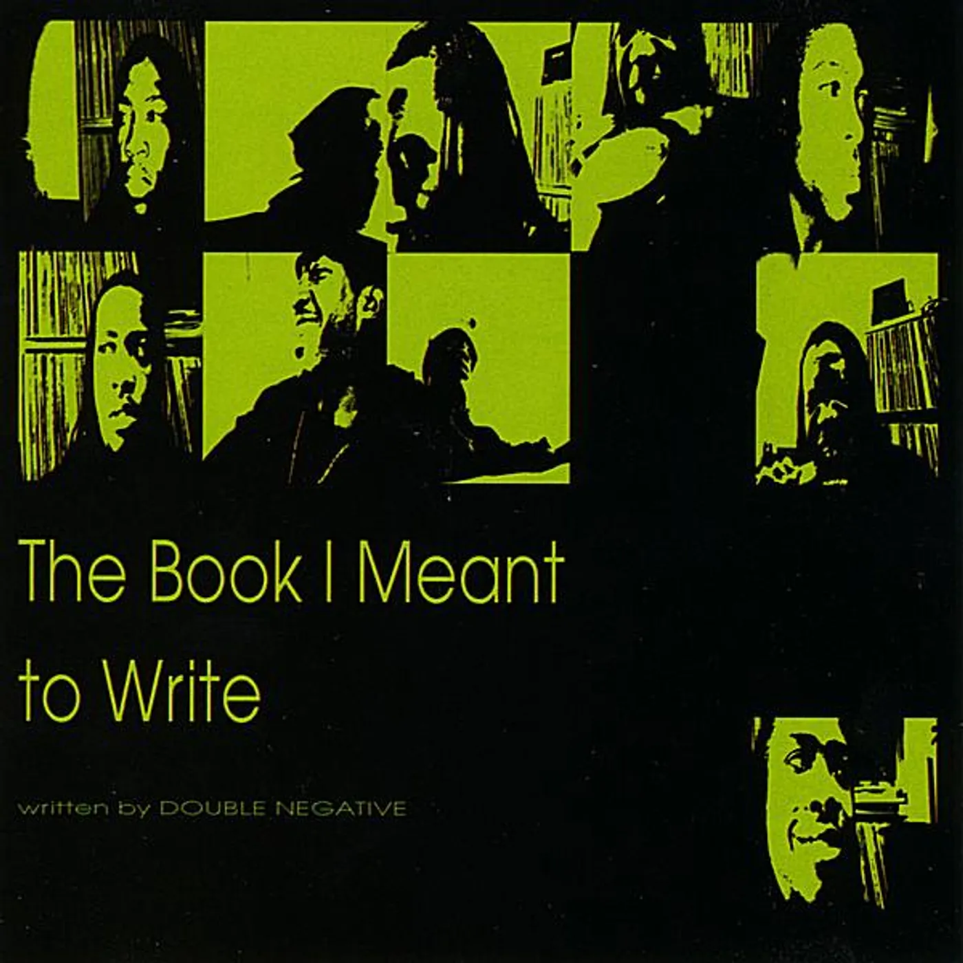 Double Negative BOOK I MEANT TO WRITE. CD