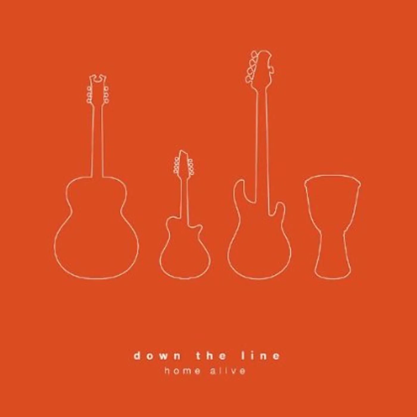Down The Line HOME ALIVE CD